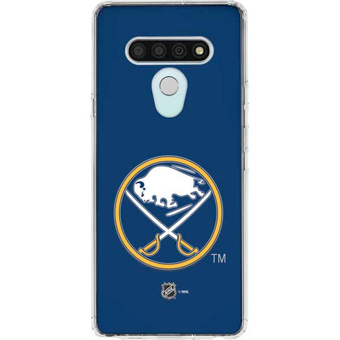 NHL Buffalo Sabres Solid Background LG Stylo 6 Clear Case