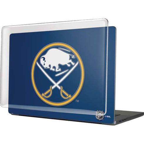 NHL Buffalo Sabres Solid Background MacBook Pro 16in (2021-25) Case plus Skin