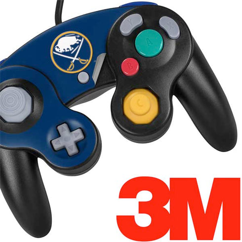 NHL Buffalo Sabres Solid Background Nintendo GameCube Controller Skin