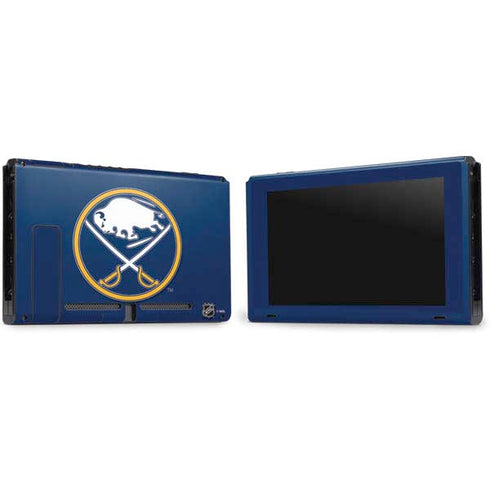 NHL Buffalo Sabres Solid Background Nintendo Switch Bundle Skin