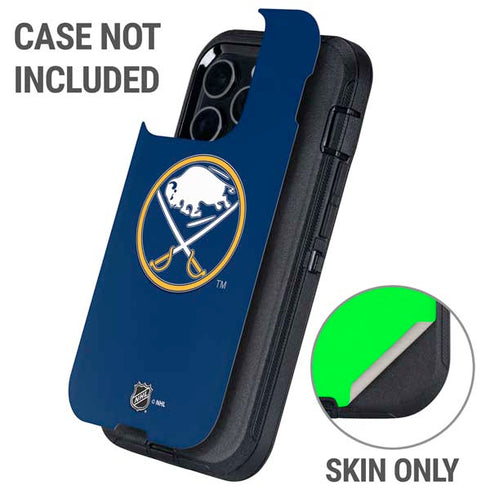 NHL Buffalo Sabres Solid Background Otterbox Defender iPhone Skin