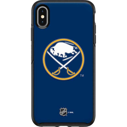 NHL Buffalo Sabres Solid Background Otterbox Symmetry iPhone Skin