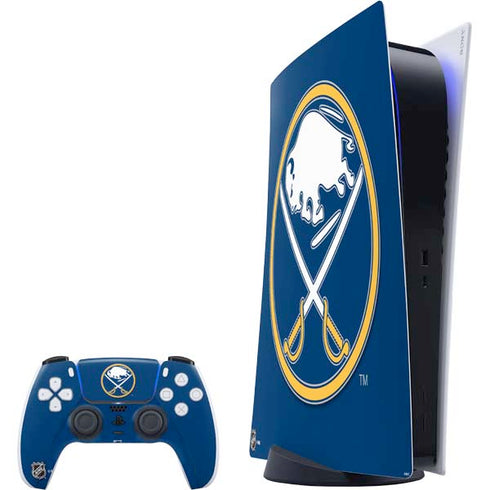 NHL Buffalo Sabres Solid Background PS5 Digital Edition Bundle Skin