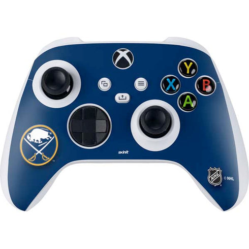 NHL Buffalo Sabres Solid Background Xbox Series S Controller Skin