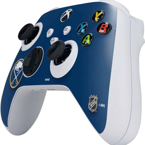 NHL Buffalo Sabres Solid Background Xbox Series S Controller Skin