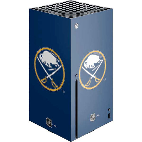 NHL Buffalo Sabres Solid Background Xbox Series X Console Skin
