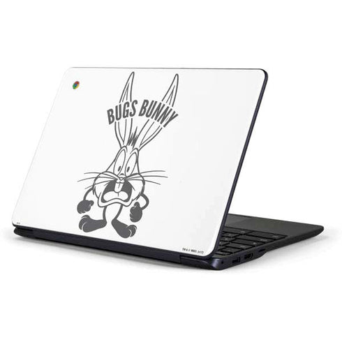 Looney Tunes Bugs Bunny Big Head Samsung Chromebook Skin
