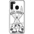 Looney Tunes Bugs Bunny Big Head Galaxy A21 Clear Case