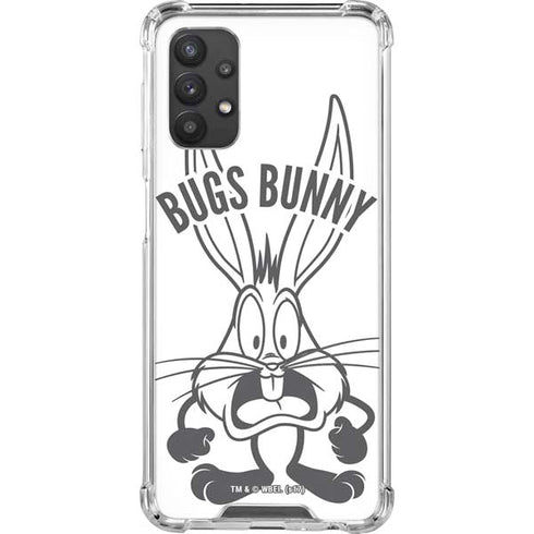Looney Tunes Bugs Bunny Big Head Galaxy A32 5G Clear Case