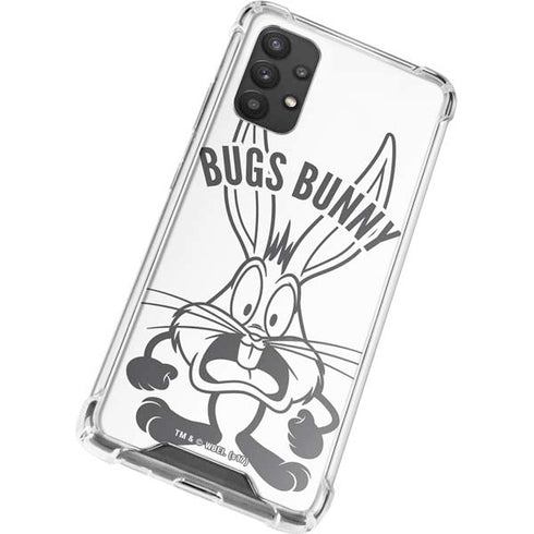 Looney Tunes Bugs Bunny Big Head Galaxy A32 5G Clear Case