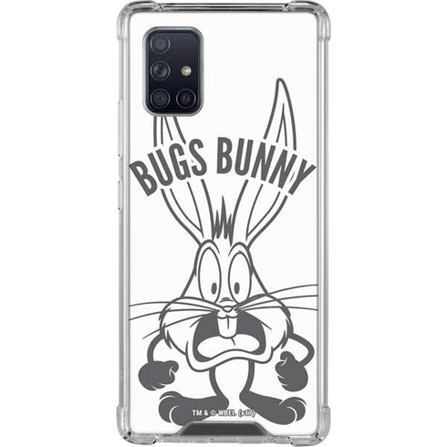 Looney Tunes Bugs Bunny Big Head Galaxy A71 5G Clear Case
