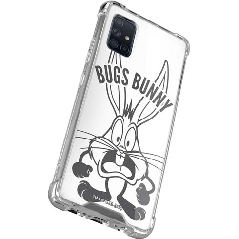 Looney Tunes Bugs Bunny Big Head Galaxy A71 5G Clear Case
