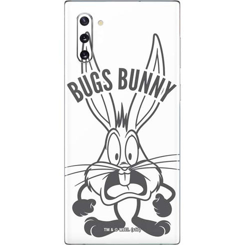 Looney Tunes Bugs Bunny Big Head Galaxy Note 10 Skin