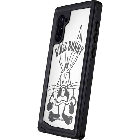 Looney Tunes Bugs Bunny Big Head Galaxy Note 10 Waterproof Case
