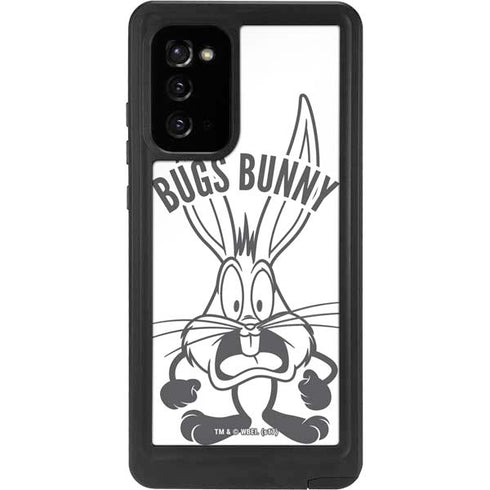 Looney Tunes Bugs Bunny Big Head Galaxy Note20 5G Waterproof Case