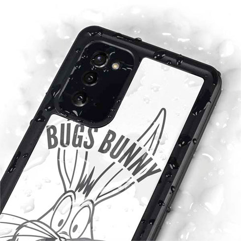 Looney Tunes Bugs Bunny Big Head Galaxy Note20 5G Waterproof Case