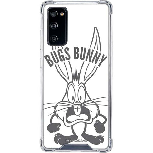 Looney Tunes Bugs Bunny Big Head Galaxy S20 FE Clear Case