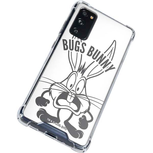 Looney Tunes Bugs Bunny Big Head Galaxy S20 FE Clear Case