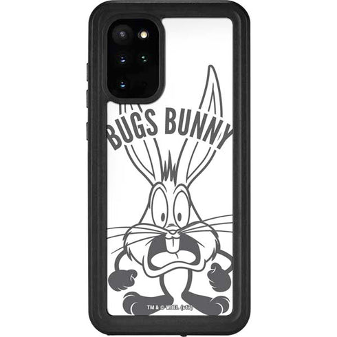 Looney Tunes Bugs Bunny Big Head Galaxy S20 Plus Waterproof Case