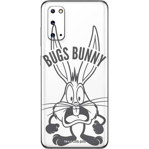 Looney Tunes Bugs Bunny Big Head Galaxy S20 Skin