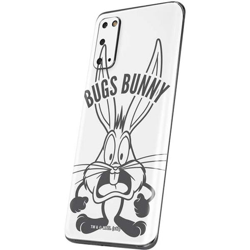 Looney Tunes Bugs Bunny Big Head Galaxy S20 Skin