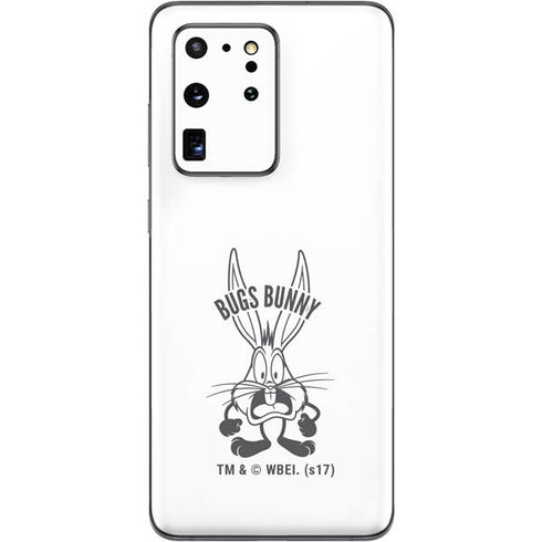Looney Tunes Bugs Bunny Big Head Galaxy S20 Ultra 5G Skin
