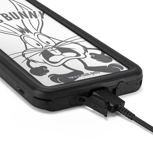 Looney Tunes Bugs Bunny Big Head Galaxy S20 Waterproof Case