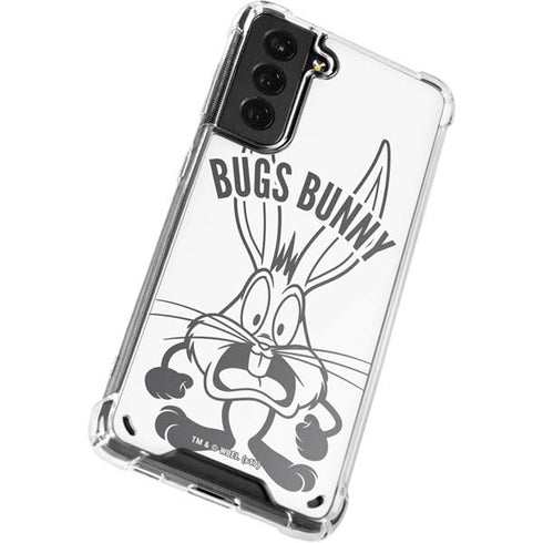 Looney Tunes Bugs Bunny Big Head Galaxy S21 5G Clear Case