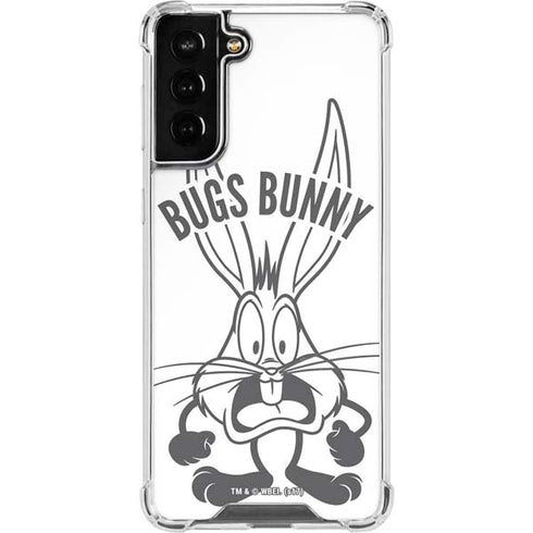 Looney Tunes Bugs Bunny Big Head Galaxy S21 FE Clear Case