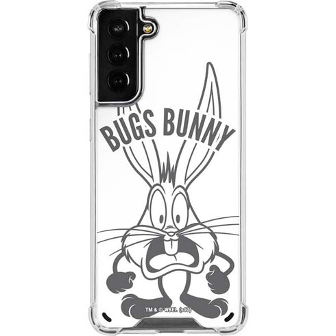 Looney Tunes Bugs Bunny Big Head Galaxy S21 Plus 5G Clear Case
