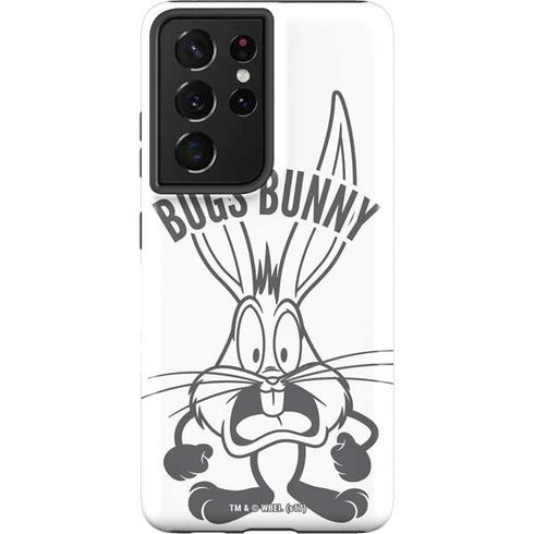 Looney Tunes Bugs Bunny Big Head Galaxy S21 Ultra 5G Pro Case