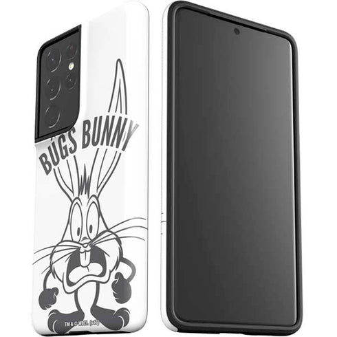 Looney Tunes Bugs Bunny Big Head Galaxy S21 Ultra 5G Pro Case