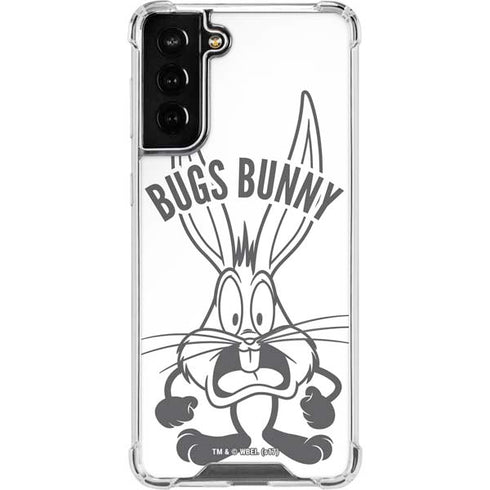 Looney Tunes Bugs Bunny Big Head Galaxy S22 Plus Clear Case
