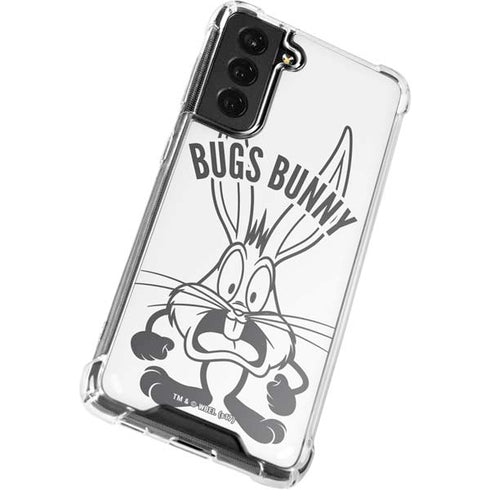 Looney Tunes Bugs Bunny Big Head Galaxy S22 Plus Clear Case