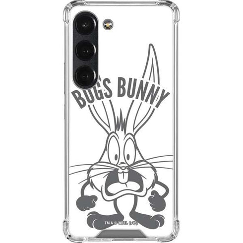 Looney Tunes Bugs Bunny Big Head Galaxy S23 Clear Case