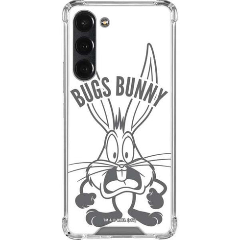 Looney Tunes Bugs Bunny Big Head Galaxy S23 Plus Clear Case