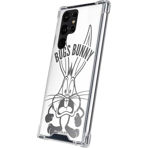 Looney Tunes Bugs Bunny Big Head Galaxy S24 Ultra Clear Case