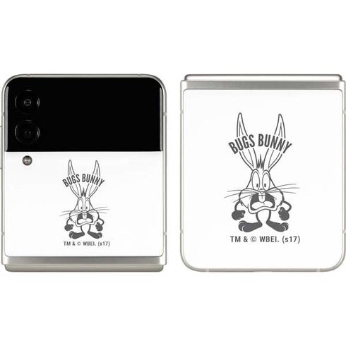 Looney Tunes Bugs Bunny Big Head Galaxy Z Flip3 5G Skin