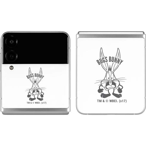 Looney Tunes Bugs Bunny Big Head Galaxy Z Flip4 5G Skin