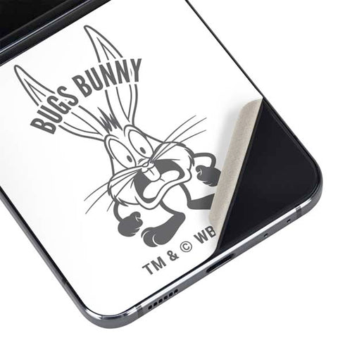 Looney Tunes Bugs Bunny Big Head Galaxy Z Flip5 5G Skin