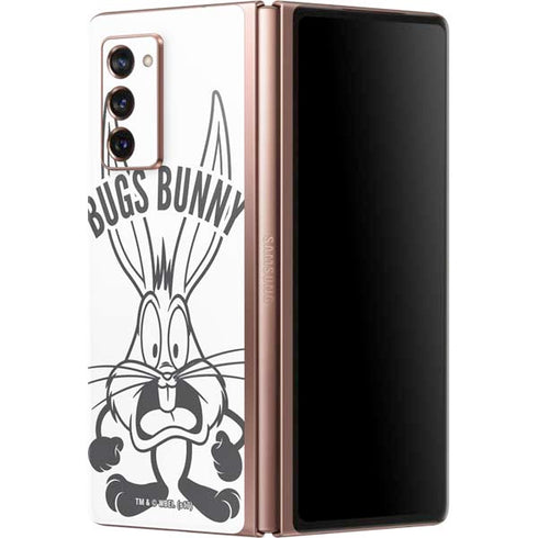 Looney Tunes Bugs Bunny Big Head Galaxy Z Fold2 5G Skin