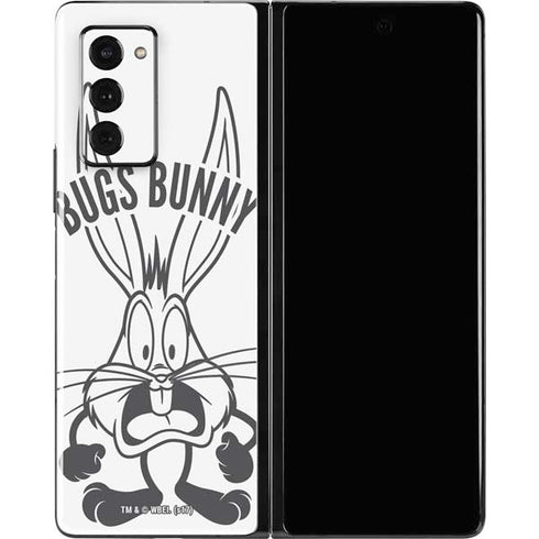 Looney Tunes Bugs Bunny Big Head Galaxy Z Fold2 5G Skin