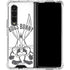 Looney Tunes Bugs Bunny Big Head Galaxy Z Fold4 5G Clear Case
