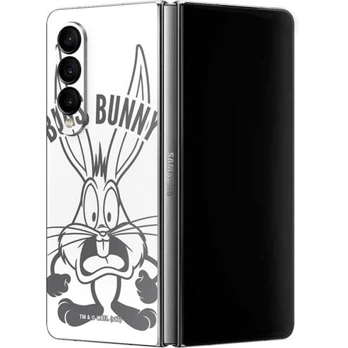 Looney Tunes Bugs Bunny Big Head Galaxy Z Fold4 5G Skin