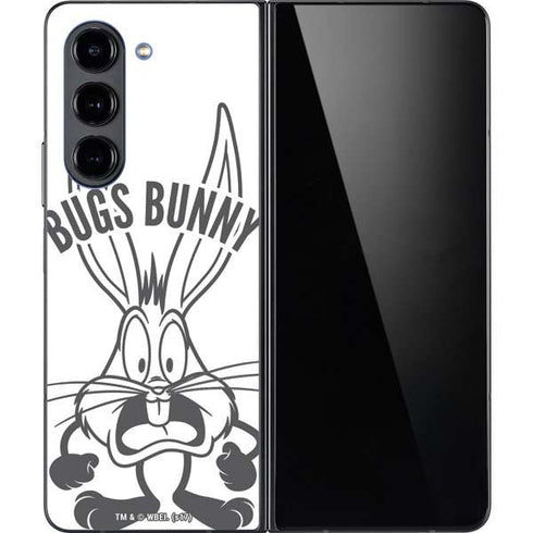 Looney Tunes Bugs Bunny Big Head Galaxy Z Fold5 5G Skin