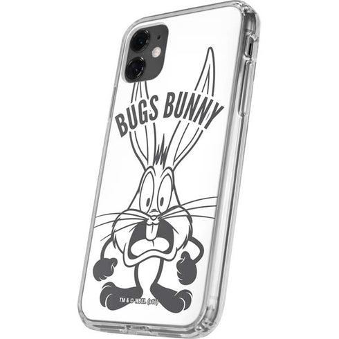 Looney Tunes Bugs Bunny Big Head iPhone 11 Clear Case