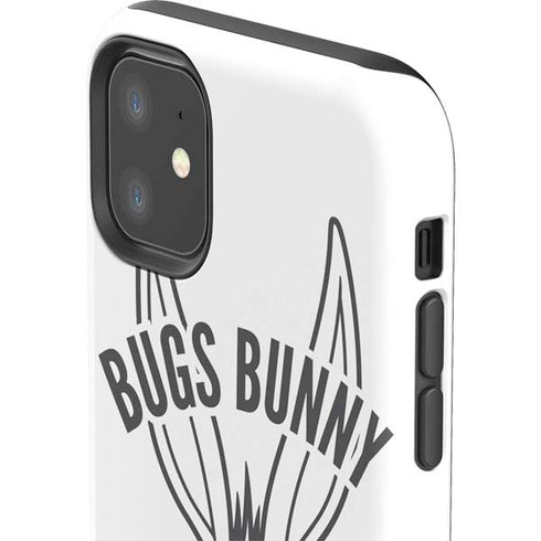 Looney Tunes Bugs Bunny Big Head iPhone 11 Impact Case