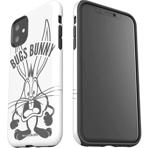Looney Tunes Bugs Bunny Big Head iPhone 11 Impact Case