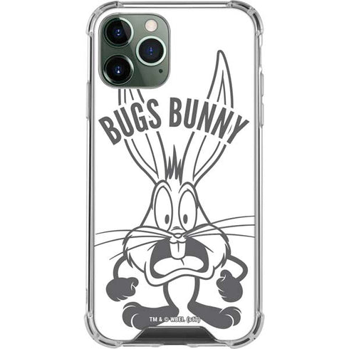 Looney Tunes Bugs Bunny Big Head iPhone 11 Pro Max Clear Case
