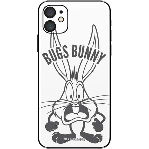 Looney Tunes Bugs Bunny Big Head iPhone 11 Skin